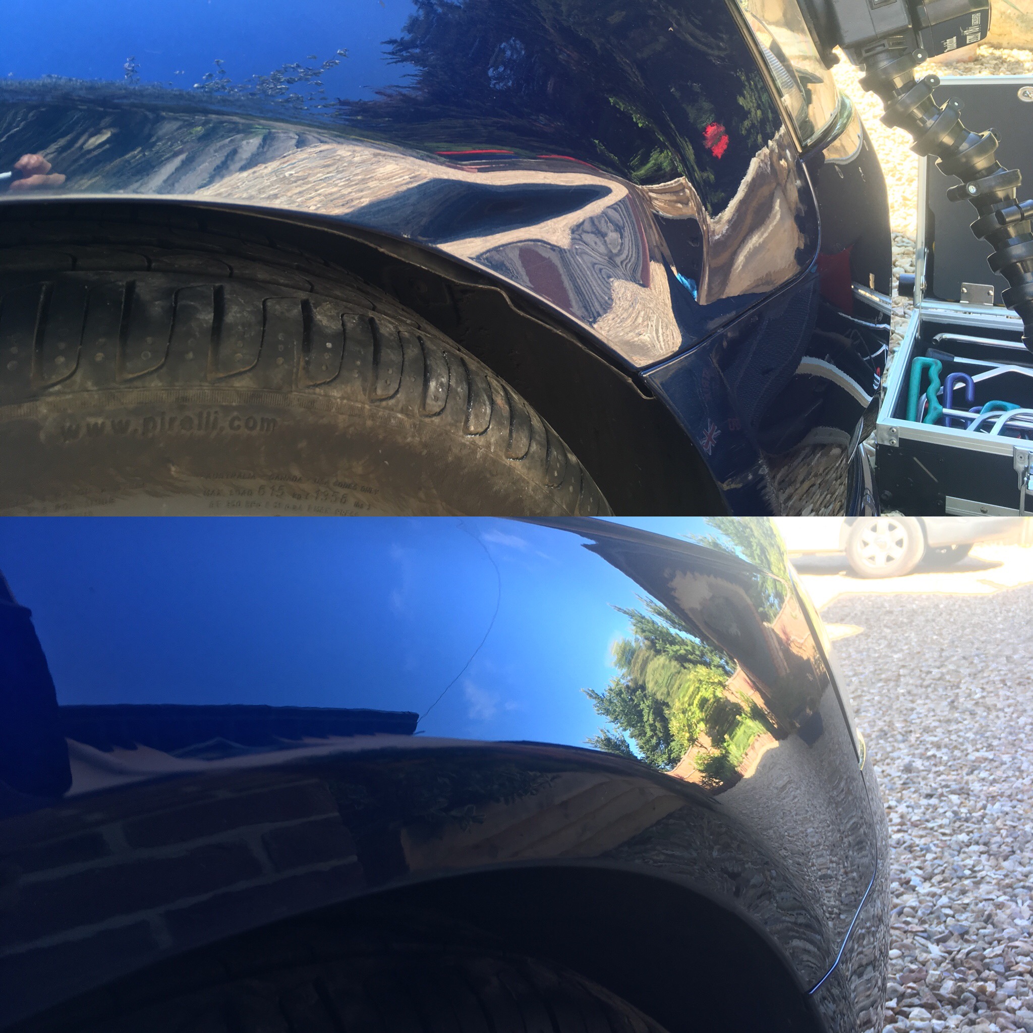 audi a3 front wing repair