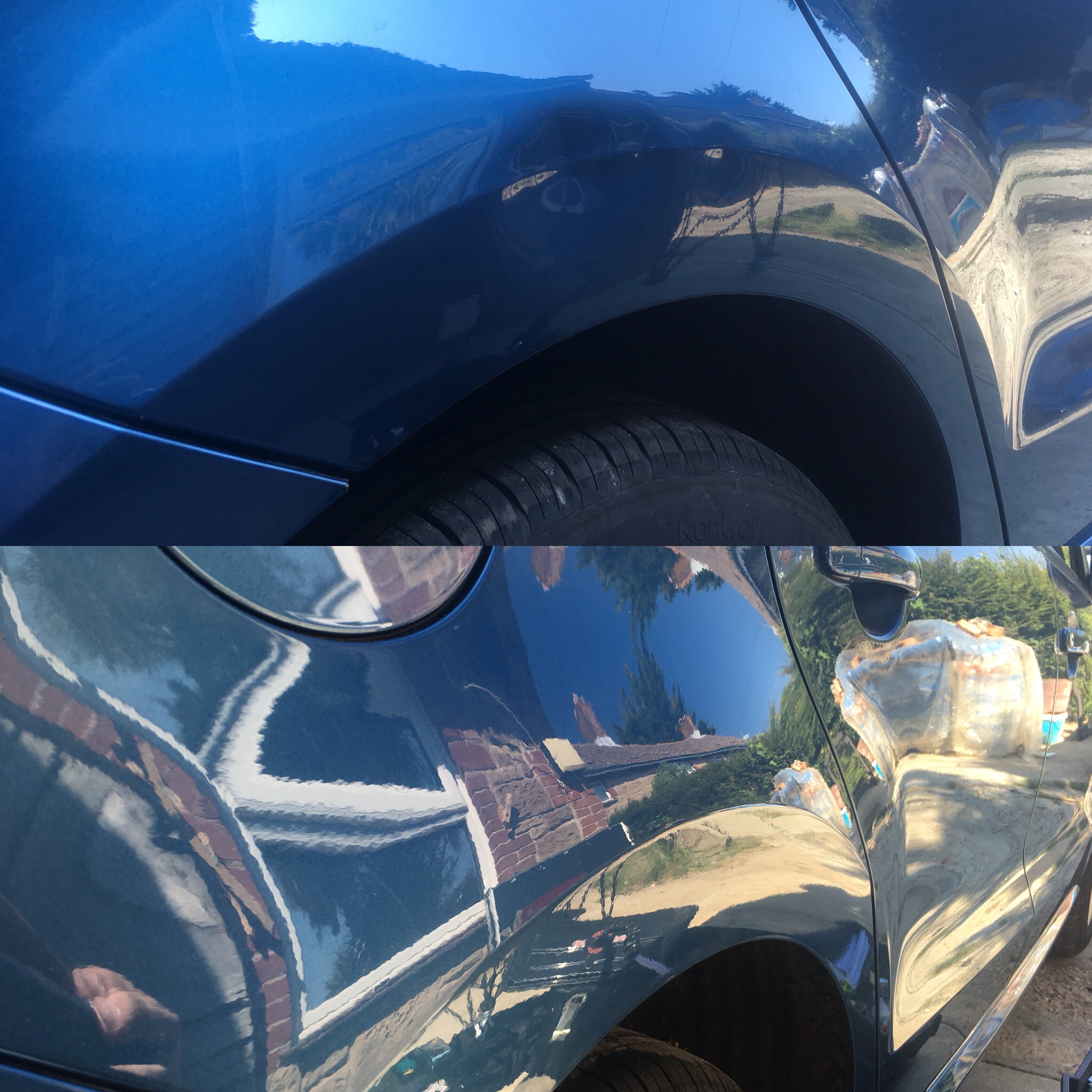 Vw polo Rear wing Repair